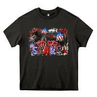 Asphalt Oh my stars pig Heavy Core Tee - CowGirlArtShop