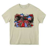 Mossy Oh my stars pig Heavy Core Tee - CowGirlArtShop