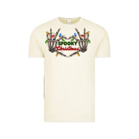 Vintage Arctic spooky christmas skeleton hands Vintage Tee - FaDigitalArtStudio