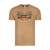 Vintage Camel spooky christmas skeleton hands Vintage Tee - FaDigitalArtStudio