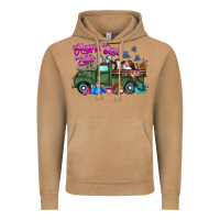 Vintage Camel happy easter day truck Vintage Hoodie - CowhideDigitalArt