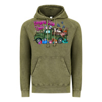 Vintage Olive happy easter day truck Vintage Hoodie - CowhideDigitalArt