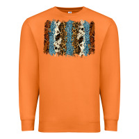 Carrot tool leather leopard cowhide backround Premium Sweatshirt - RanaPortraitStore