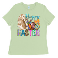 Matcha Easter Day With Truck Ladies Tee - BundleAndBundleShop