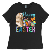 Black Easter Day With Truck Ladies Tee - BundleAndBundleShop