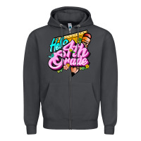 Smoke hello 4th grade Zipper Hoodie - JahusDesignShop
