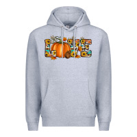 Heather Grey fall love Premium Hoodie - Artiststas