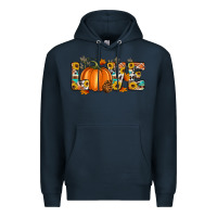 Navy fall love Premium Hoodie - Artiststas