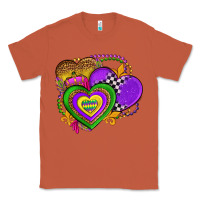 Copper mardi gras heart olivia Classic Tee - OliviaCreatesArt
