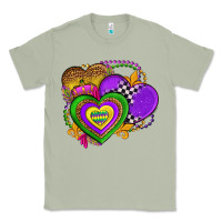 Matcha mardi gras heart olivia Classic Tee - OliviaCreatesArt