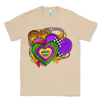 Mushroom mardi gras heart olivia Classic Tee - OliviaCreatesArt