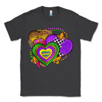 Smoke mardi gras heart olivia Classic Tee - OliviaCreatesArt