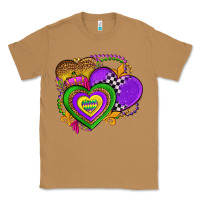 Toasted Coconut mardi gras heart olivia Classic Tee - OliviaCreatesArt