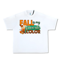 White fall is my favorite color Urban Heavy Tee - BundleAndBundleShop