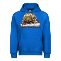 Cobalt Merry christmas skull Urban Hoodie - RanaPortraitStore