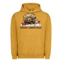Pigment Peanut Butter Merry christmas skull Urban Hoodie - RanaPortraitStore