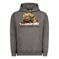 Pigment Tornado Merry christmas skull Urban Hoodie - RanaPortraitStore