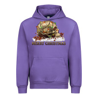 Tulip Merry christmas skull Urban Hoodie - RanaPortraitStore