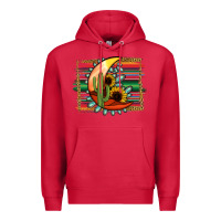 Cardinal turquoise desert moon serape background Premium Hoodie - Jasminsmagicworld