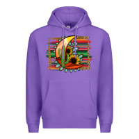 Purple turquoise desert moon serape background Premium Hoodie - Jasminsmagicworld