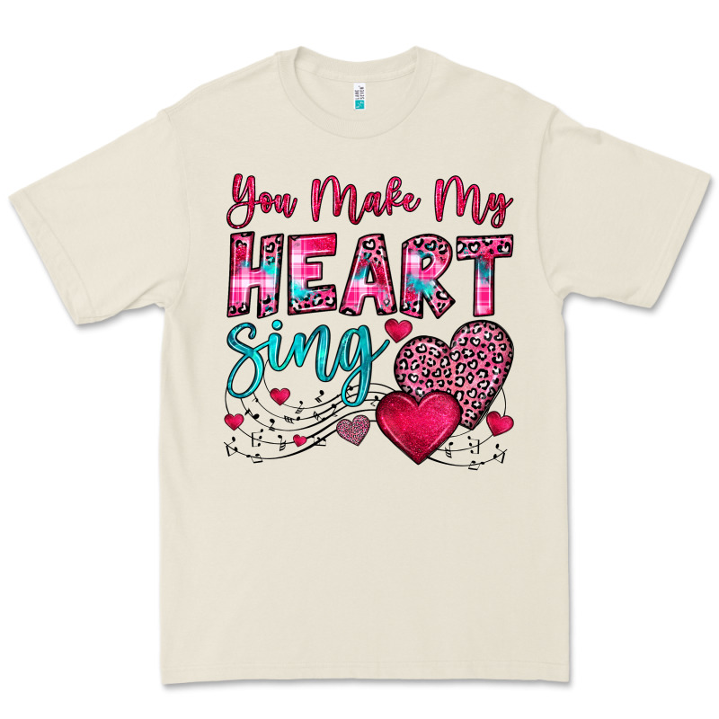 You Make My Heart Sing Premium Tee by OliviaCreatesArt | Teevron