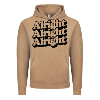 Vintage Coffee alright alright alright Vintage Hoodie - baoMotion