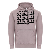 Vintage Zinc alright alright alright Vintage Hoodie - baoMotion