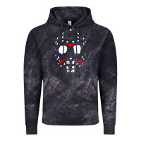 Cloud Black mask halloween Vintage Hoodie - baoMotion