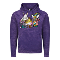 Cloud Purple Happy Easter Vintage Hoodie - CowhideDigitalArt
