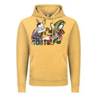 Vintage Mustard Happy Easter Vintage Hoodie - CowhideDigitalArt
