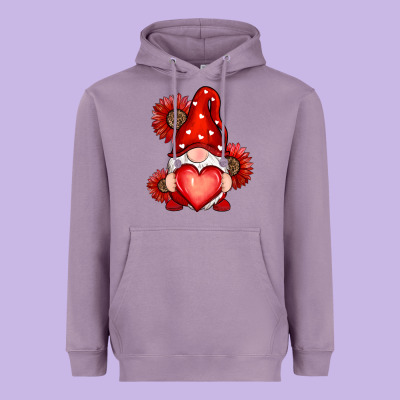 Valentines Day Red Heavyweight Hoodie Designed By Ranaportraitstore
