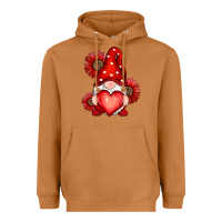 Meerkat valentines day red Heavyweight Hoodie - RanaPortraitStore