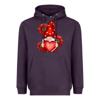 Plum valentines day red Heavyweight Hoodie - RanaPortraitStore