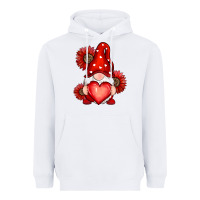 White valentines day red Heavyweight Hoodie - RanaPortraitStore