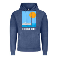 Vintage Denim cruise life design travel & cruise wear t shirt Vintage Hoodie - baoMotion