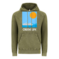 Vintage Olive cruise life design travel & cruise wear t shirt Vintage Hoodie - baoMotion