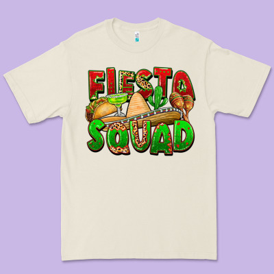 Fiesta Squad Premium Tee Designed By Fadigitalartstudio
