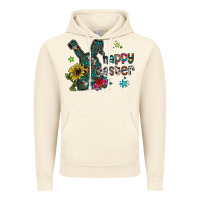 Vintage Artic Happy Easter Vintage Hoodie - CowhideDigitalArt