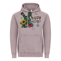 Vintage Zinc Happy Easter Vintage Hoodie - CowhideDigitalArt