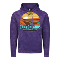 Cloud Purple Canyonlands Moab Utah National Park Nature Outdoor Lovers Vintage Hoodie - baoMotion