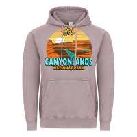 Vintage Zinc Canyonlands Moab Utah National Park Nature Outdoor Lovers Vintage Hoodie - baoMotion