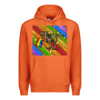 Carrot lgbtq dinosaur t rex tumbler Premium Hoodie - Artiststas