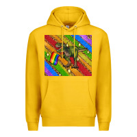 Lemon lgbtq dinosaur t rex tumbler Premium Hoodie - Artiststas