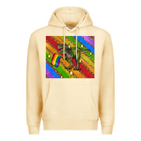 Pina Colada lgbtq dinosaur t rex tumbler Premium Hoodie - Artiststas