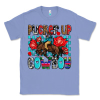 Colony Blue pucker up cowboy olivia Classic Tee - OliviaCreatesArt