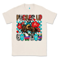 Natural pucker up cowboy olivia Classic Tee - OliviaCreatesArt