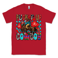 Red pucker up cowboy olivia Classic Tee - OliviaCreatesArt