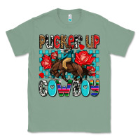 Sage pucker up cowboy olivia Classic Tee - OliviaCreatesArt