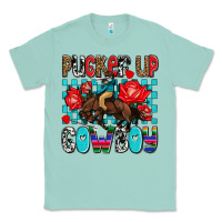Seafoam pucker up cowboy olivia Classic Tee - OliviaCreatesArt