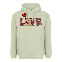 Matcha valentines day tedybear love Heavyweight Hoodie - RanaPortraitStore
